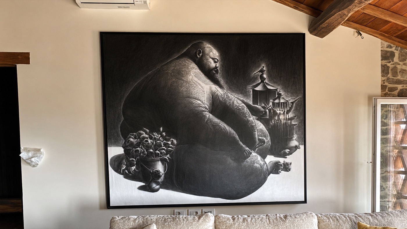 Quadro con cornice